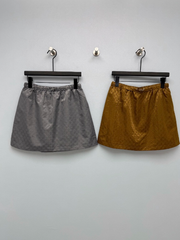 Gucci/New Dark Jacquard A-Line Mini Skirt