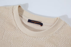 Cotton drawstring terry casual short sleeves