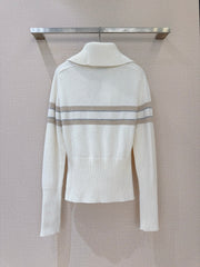 Turtleneck Cardigan
