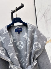 Reversible Long Hooded Coat