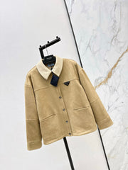 Eco-friendly suede coat