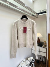 3D Embroidered Letter Knit Sweater