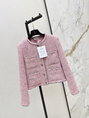 Youthful Pink Woven Jacket