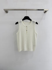 Hollow-out vest