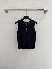 Hollow-out vest