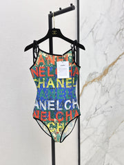 Graffiti One-Piece Swimsuit