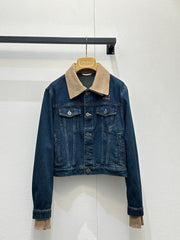 Collared Denim Jacket