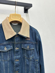 Collared Denim Jacket