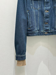 Collared Denim Jacket