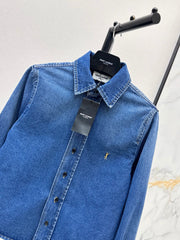 Saint Laurent/Denim Shirt Jacket