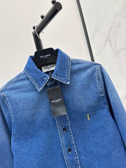 Saint Laurent/Denim Shirt Jacket