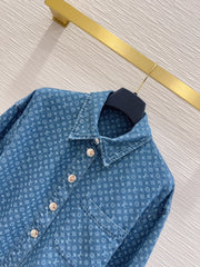 Louis Vuitton/26FW new denim denim jacket