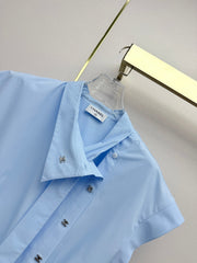 Chanel/Stand-collar top