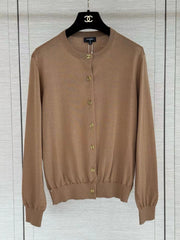 Cashmere knit cardigan