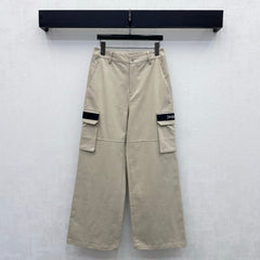 Yves Saint Laurent/26 New Workwear Wide-Leg Pants