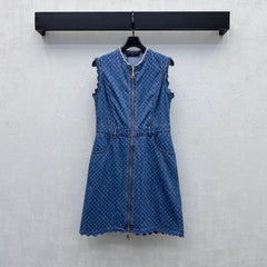 Louis Vuitton / 26 New Denim Vest Dress