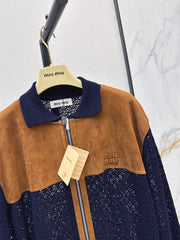 Miu Miu/26 Spring-Summer Latest Knit Jacket