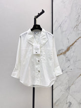 Long-Sleeve Collared Shirt