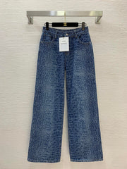 Chanel/26 New Straight-Leg Jeans