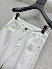 Straight-leg wide-fit jeans