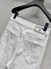 Straight-leg wide-fit jeans