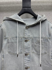 Dior/26SS Denim Hooded Jacket