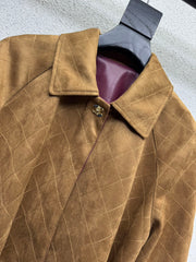 Chanel/26 New Camel Long Trench Coat