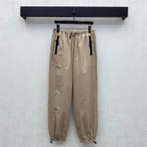 MiuMiu/26 New Embroidered Workwear Jogger Pants