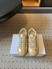 Casual Paneled German Army Trainers