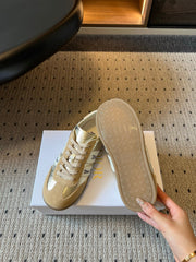 Casual Paneled German Army Trainers