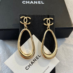 Gold Teardrop Earrings