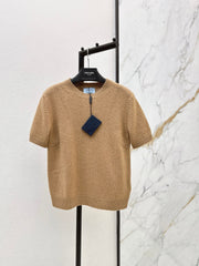 Prada/26Ss-Early Autumn Latest Knit Short Sleeve