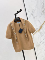 Prada/26Ss-Early Autumn Latest Knit Short Sleeve