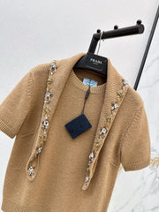 Prada/26Ss-Early Autumn Latest Knit Short Sleeve