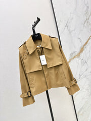 Celine/26 Autumn-Winter Latest Short Trench Coat