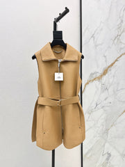 Hermès/26 Early Autumn Latest Genuine Leather Vest