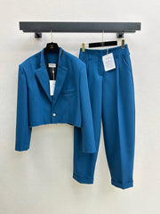 Chanel / 26Ss Early Autumn Latest Klein Blue Short Jacket