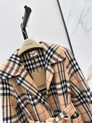 Burberry/26Ss Autumn/Winter Latest Lapel Coat