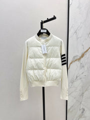 Thom Browne/26 Early Autumn Latest Short Down Jacket with Collar