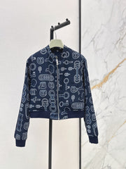 Hermès / 26 Early Autumn Latest Printed Reversible Jacket