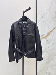 Yves Saint Laurent/26 Latest Retro Leather Jacket