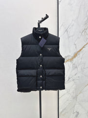 Prada / Latest Fall-Winter Stand Collar Down Vest