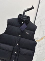 Prada / Latest Fall-Winter Stand Collar Down Vest