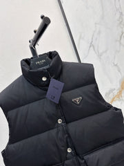 Prada / Latest Fall-Winter Stand Collar Down Vest