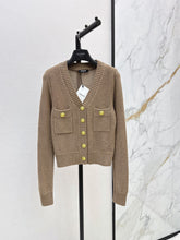 Balenciaga / 26 Fall-Winter New V-Neck Knit Cardigan