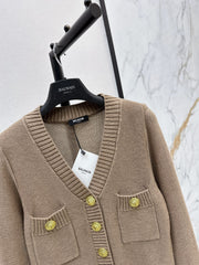 Balenciaga / 26 Fall-Winter New V-Neck Knit Cardigan