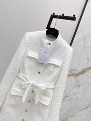Chanel / New Mid-Length Stand Collar Coat
