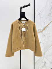 Hermès / 26 Fall-Winter Latest Double-Faced Wool Coat