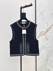 Hermès / 26 Fall-Winter Latest Double-Sided Wool Vest