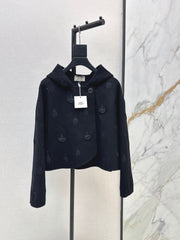 Hermès / 26 Fall/Winter Latest Hooded Double-Sided Wool Coat